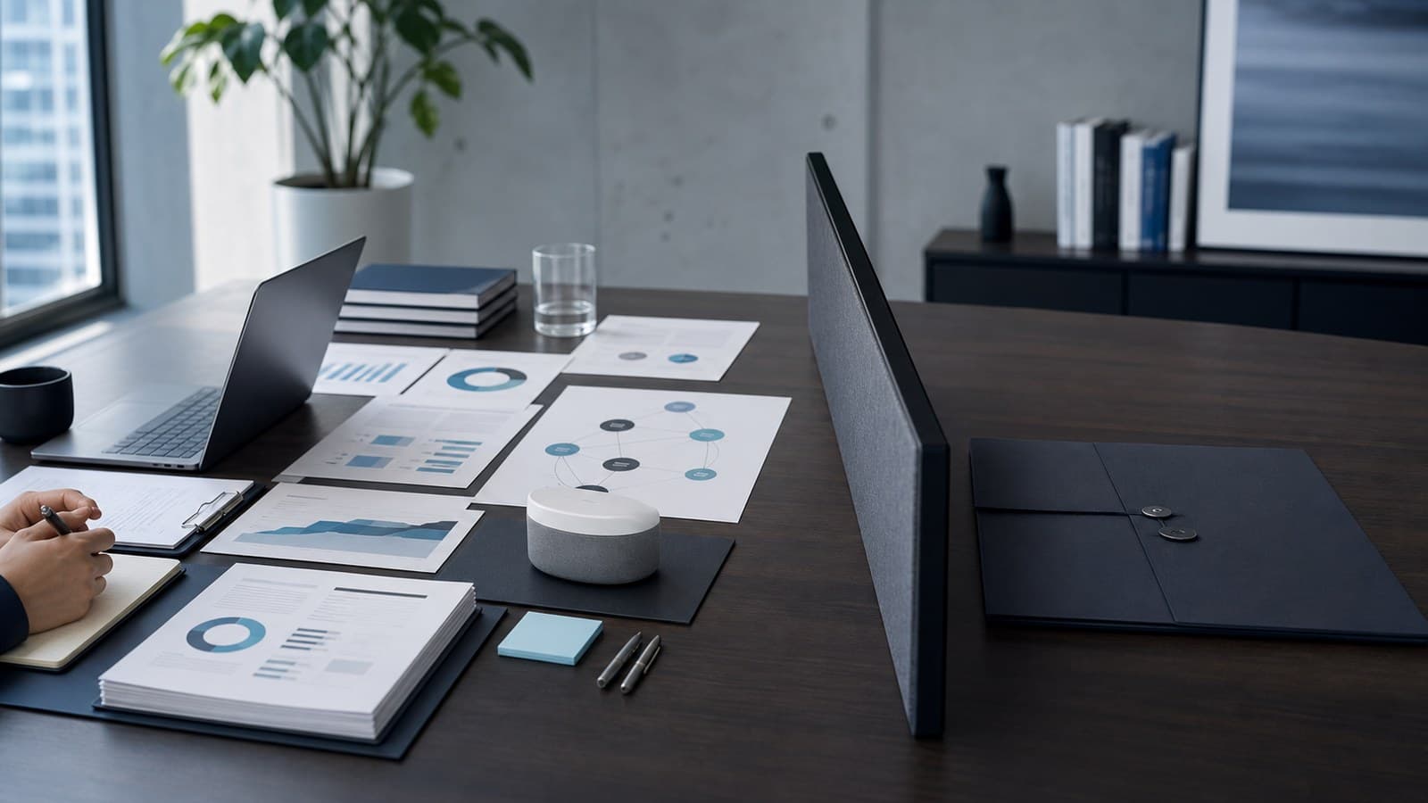 China representative-office planning with market research, product display and liaison materials